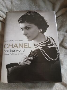 CHANEL Black and White Vintage Portrait Book Cover